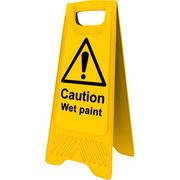 Heavy Duty A-Frame 'Caution Wet Paint'